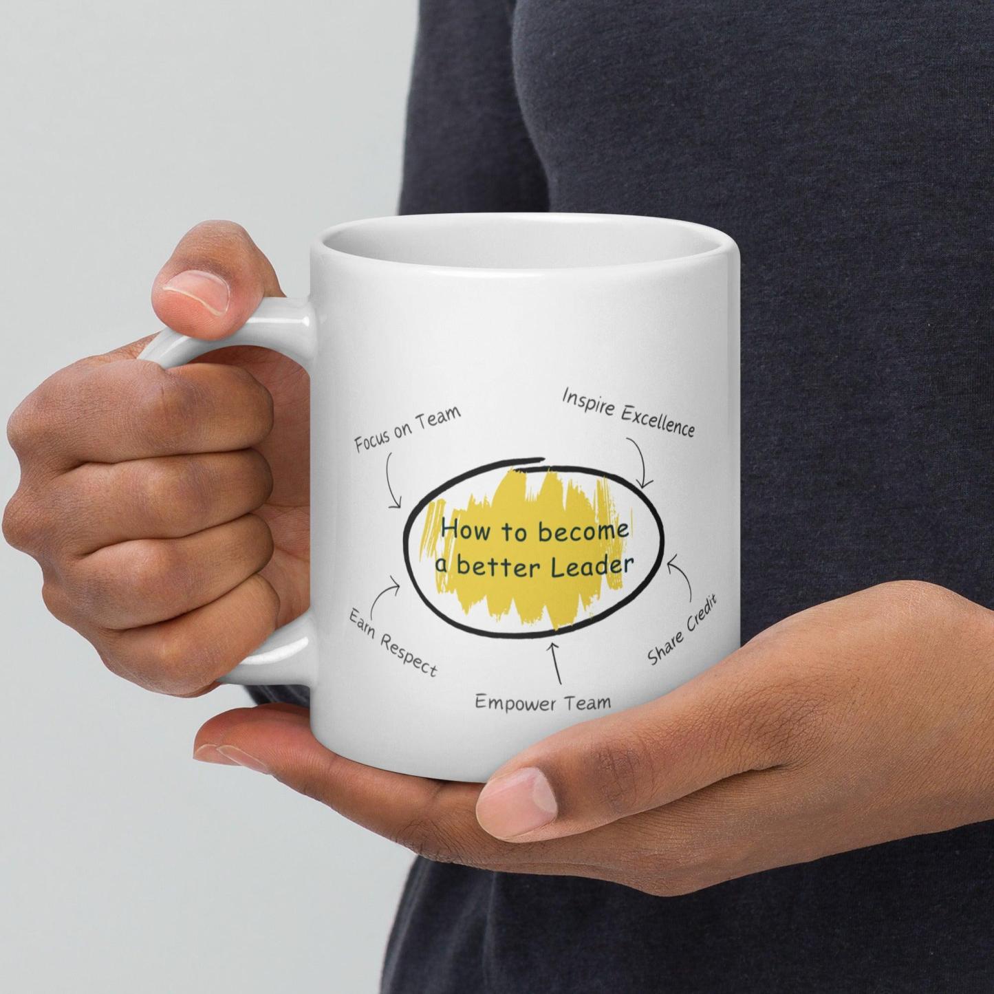 How To Be A Better Team Leader A Leadership Mug - Inspire Cups