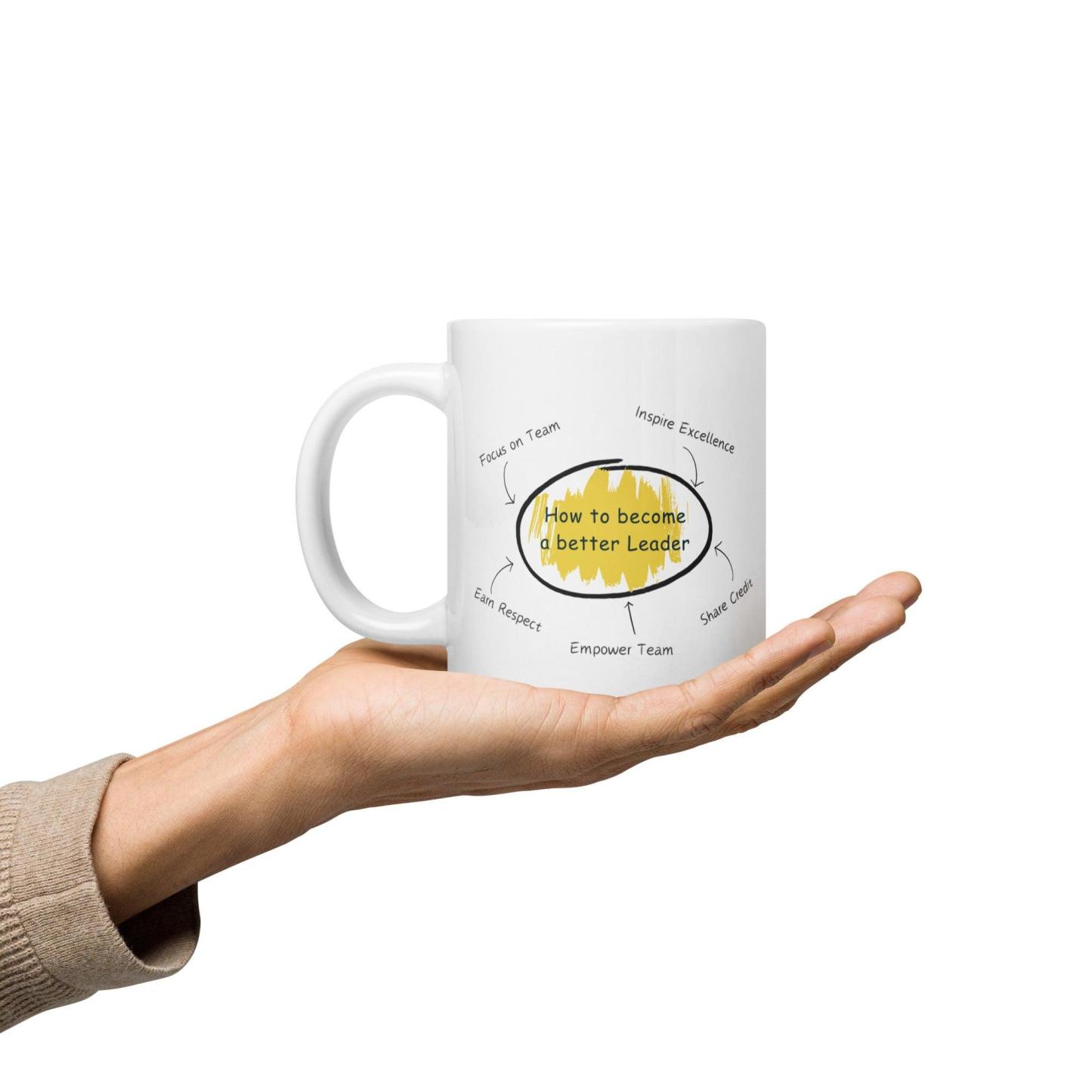 How To Be A Better Team Leader A Leadership Mug - Inspire Cups