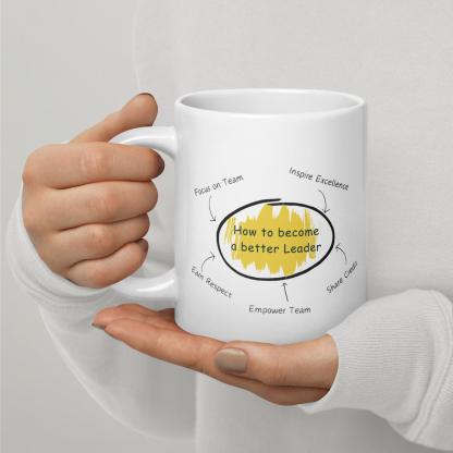 How To Be A Better Team Leader A Leadership Mug - Inspire Cups