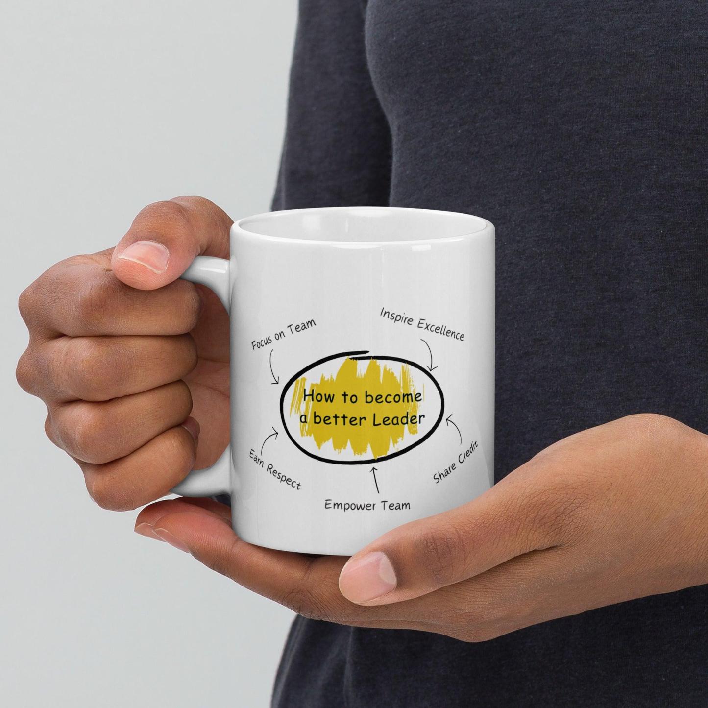 How To Be A Better Team Leader A Leadership Mug - Inspire Cups