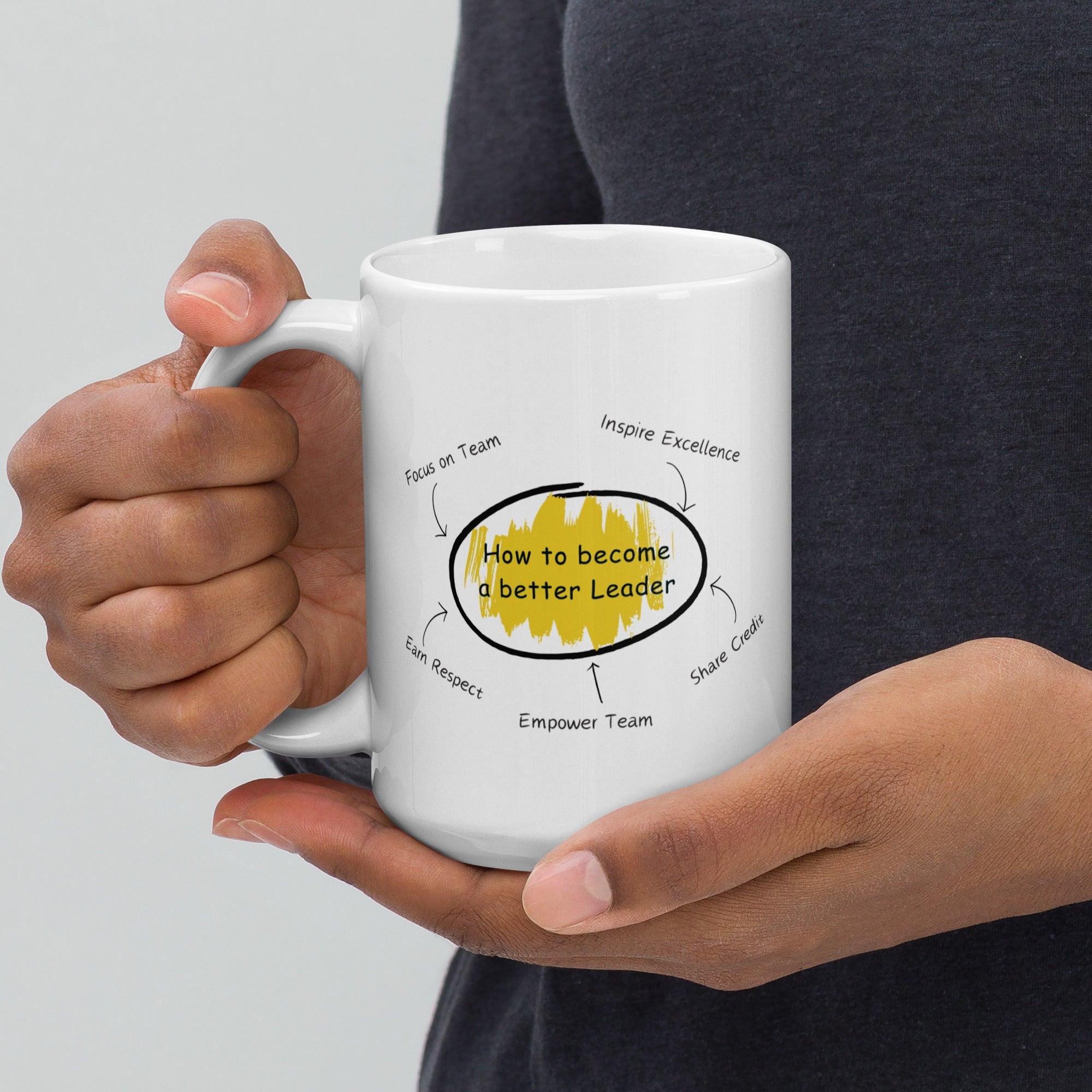 How To Be A Better Team Leader A Leadership Mug - Inspire Cups