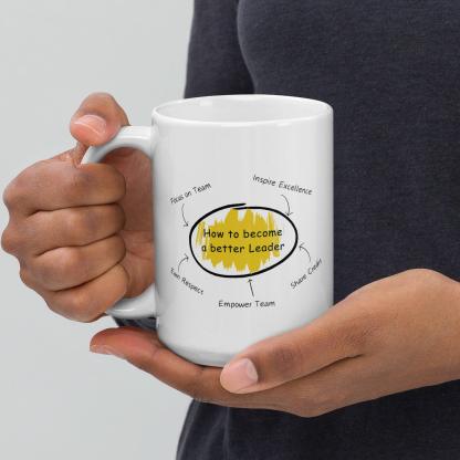 How To Be A Better Team Leader A Leadership Mug - Inspire Cups