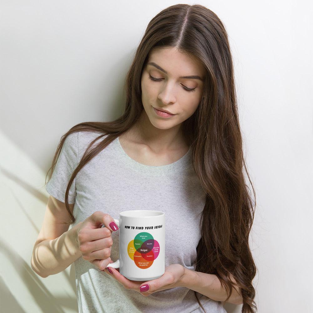 Ikigai Mug – Discover Your Purpose with Every Sip of Coffee - Inspire Cups
