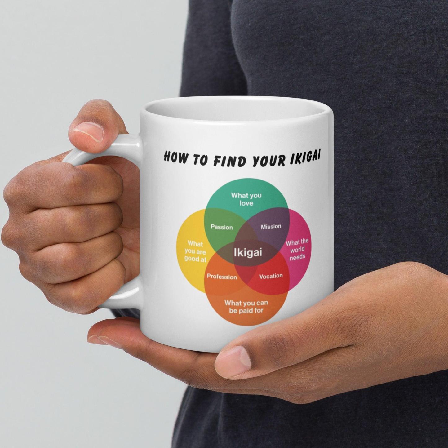 Ikigai Mug – Discover Your Purpose with Every Sip of Coffee - Inspire Cups