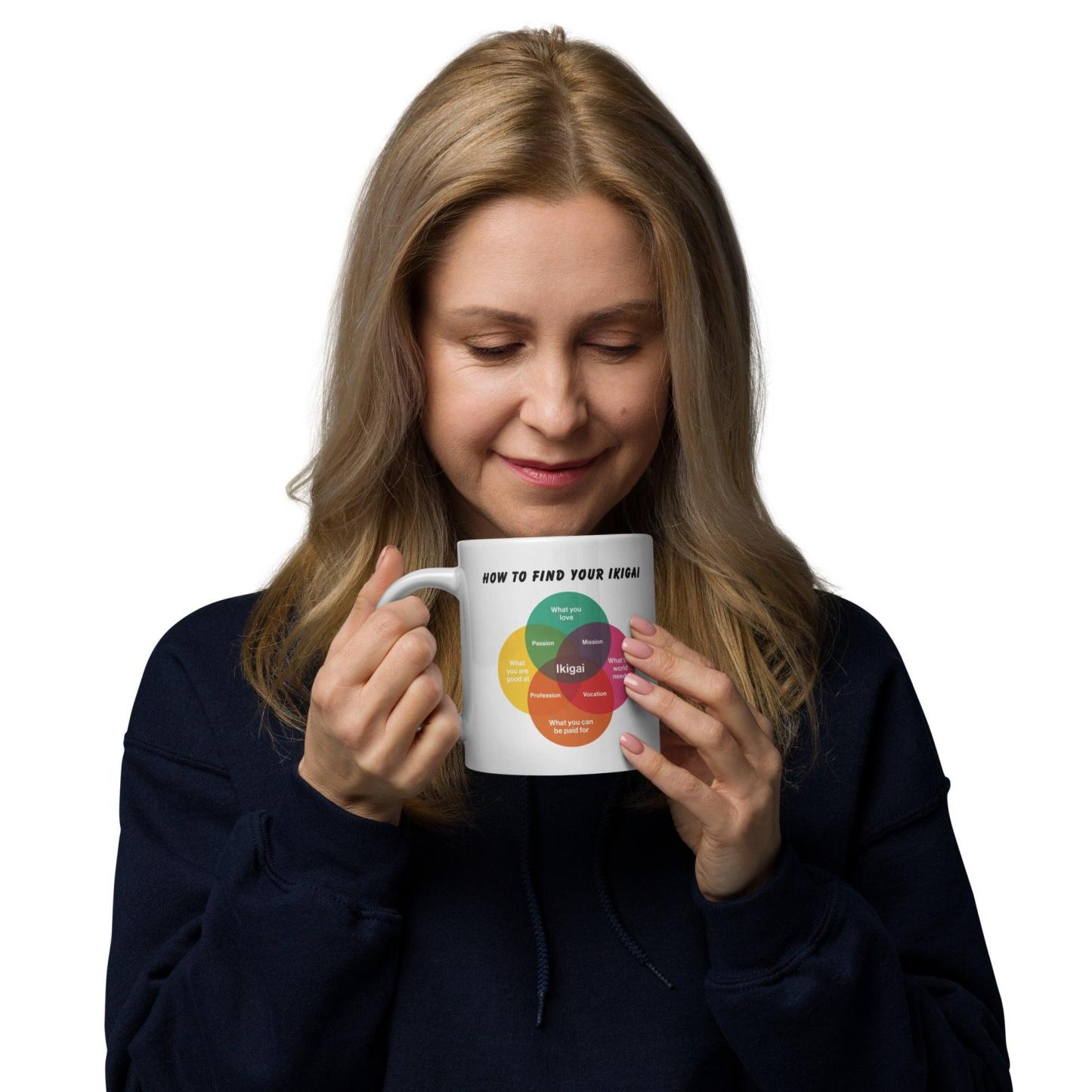 Ikigai Mug – Discover Your Purpose with Every Sip of Coffee - Inspire Cups