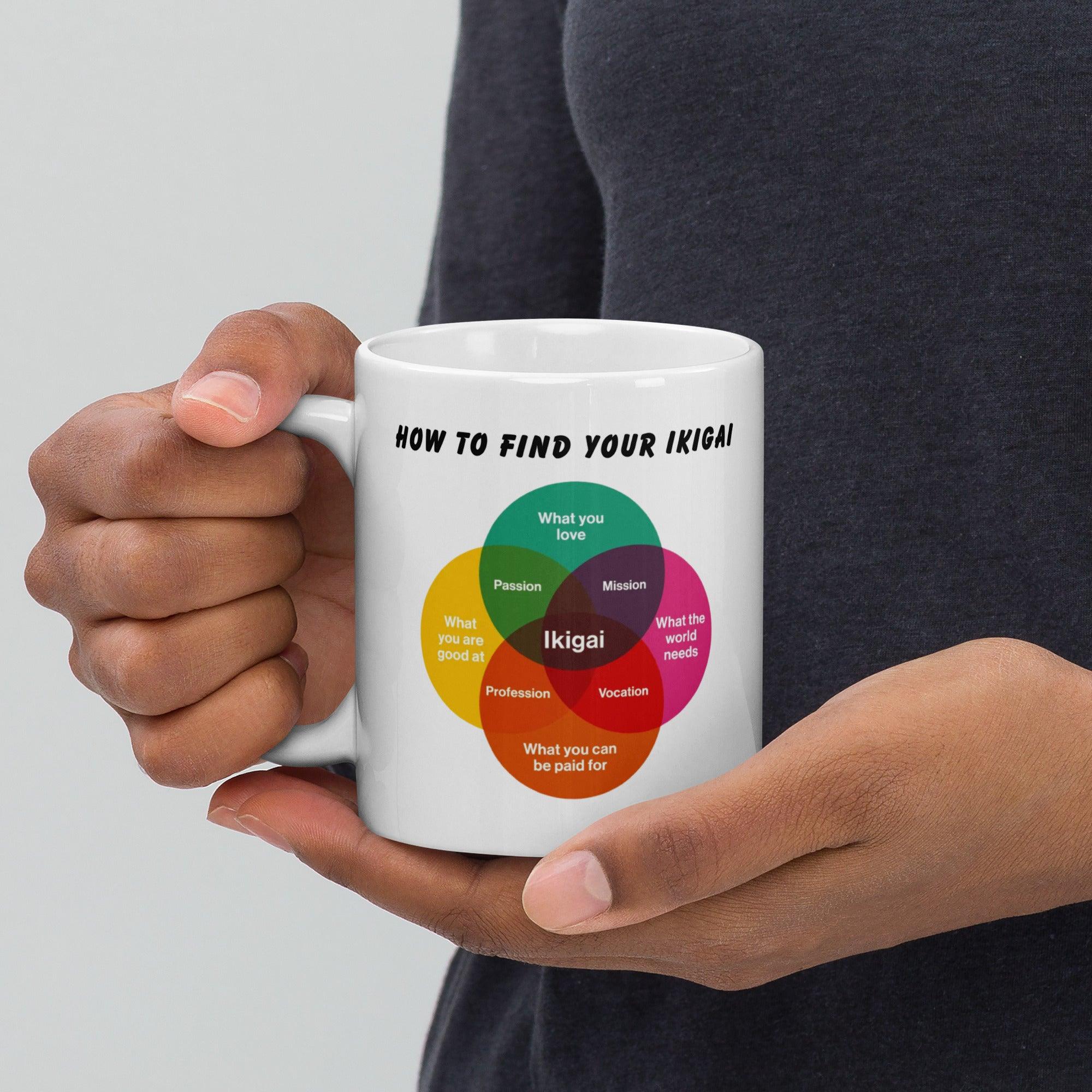 Ikigai Mug – Discover Your Purpose with Every Sip of Coffee - Inspire Cups
