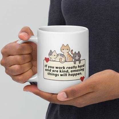 Heartwarming Quote Ceramic Mug - Inspire Cups