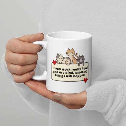 Heartwarming Quote Ceramic Mug - Inspire Cups