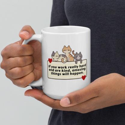 Heartwarming Quote Ceramic Mug - Inspire Cups