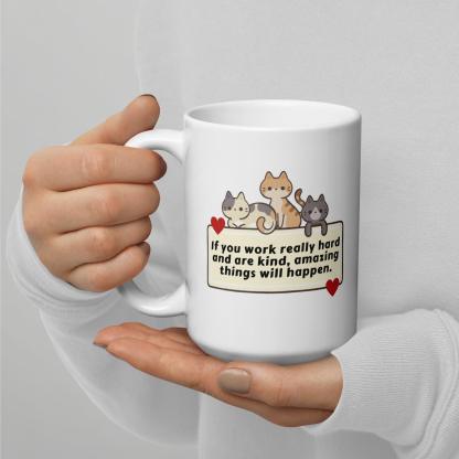 Heartwarming Quote Ceramic Mug - Inspire Cups