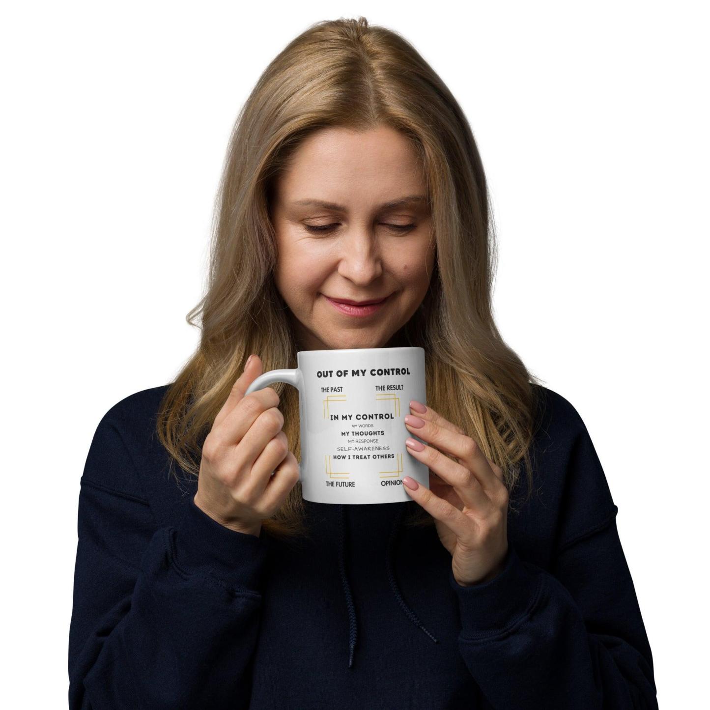 In My Control Glossy mug - Inspire Cups