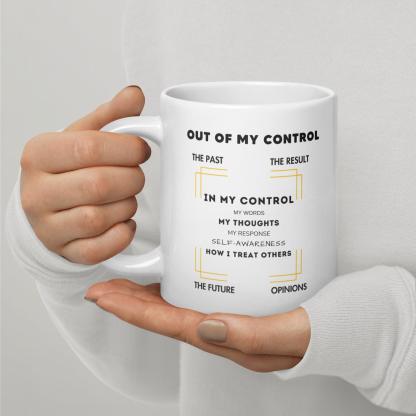 In My Control Glossy mug - Inspire Cups