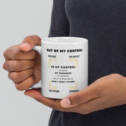 In My Control Glossy mug - Inspire Cups