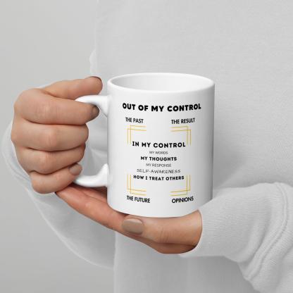 In My Control Glossy mug - Inspire Cups
