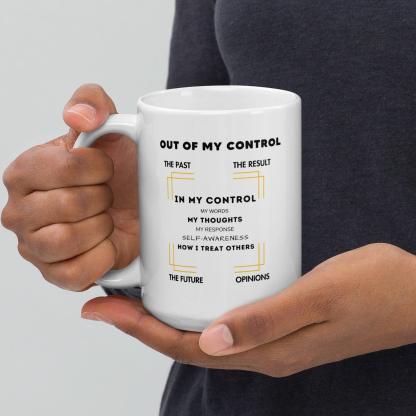 In My Control Glossy mug - Inspire Cups