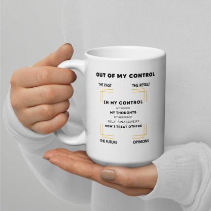 In My Control Glossy mug - Inspire Cups