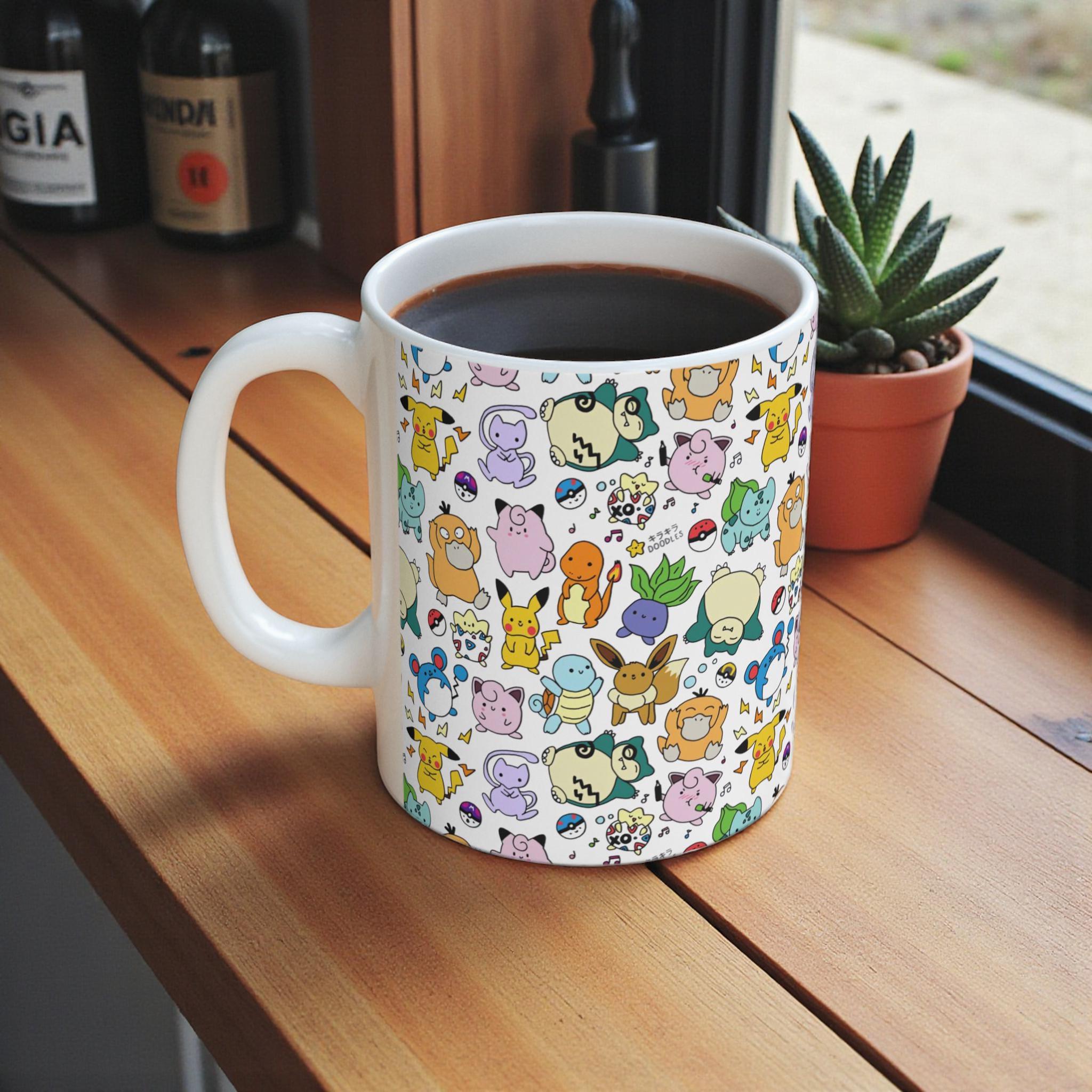 Inspired by Pokemon Ceramic Mug 11oz