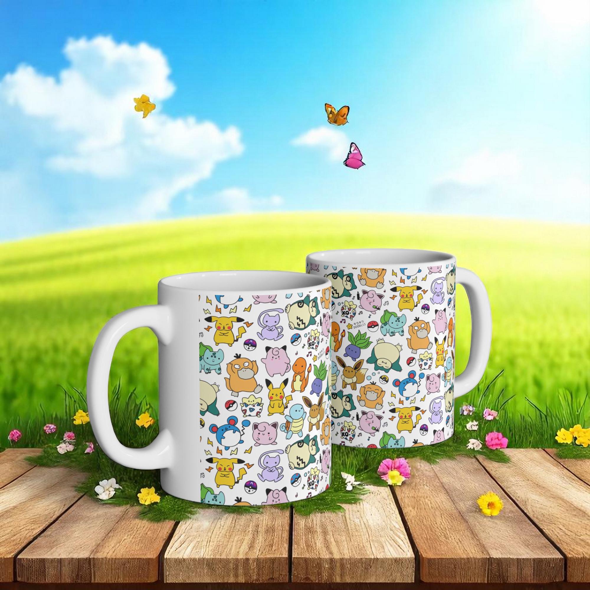 Inspired by Pokemon Ceramic Mug 11oz