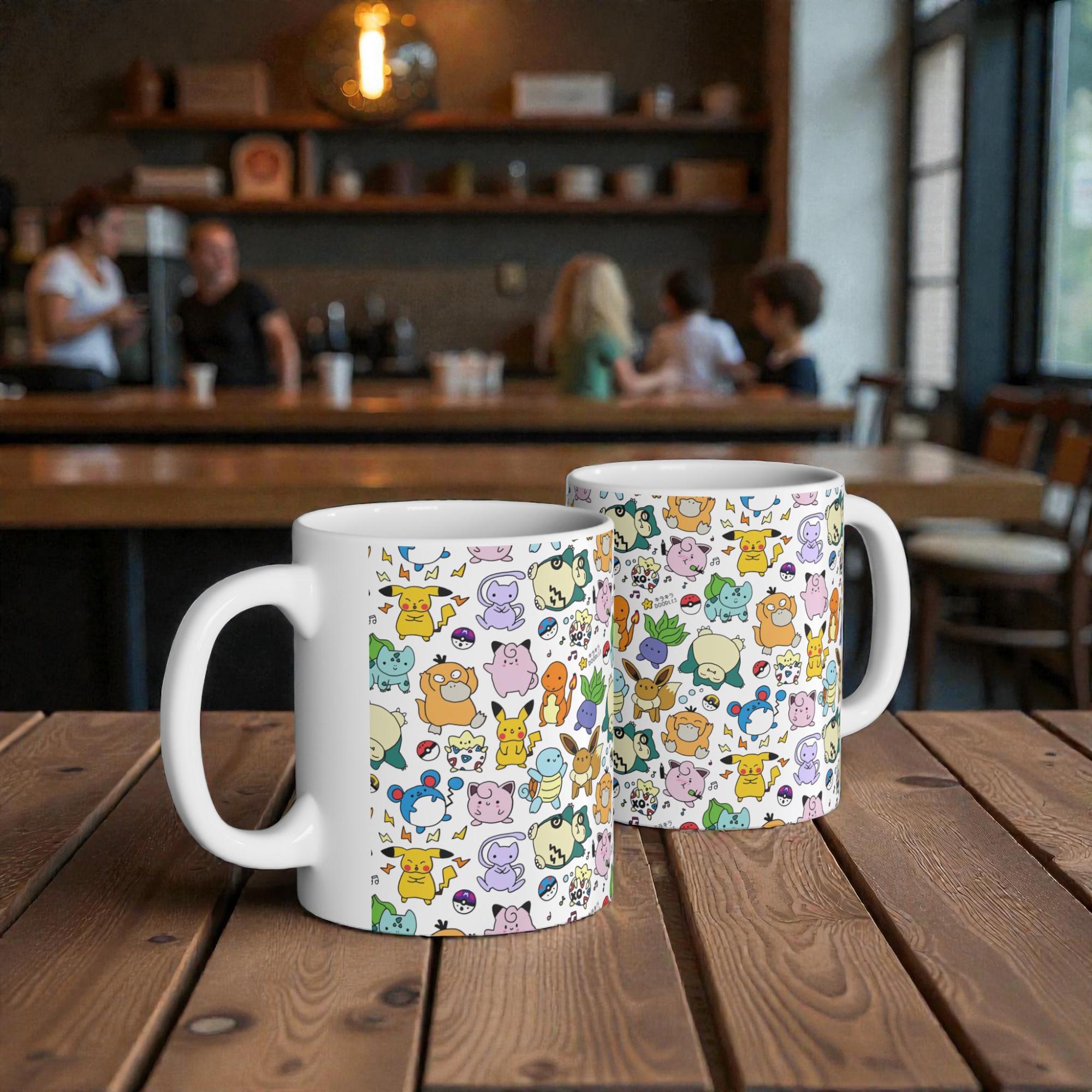Inspired by Pokemon Ceramic Mug 11oz