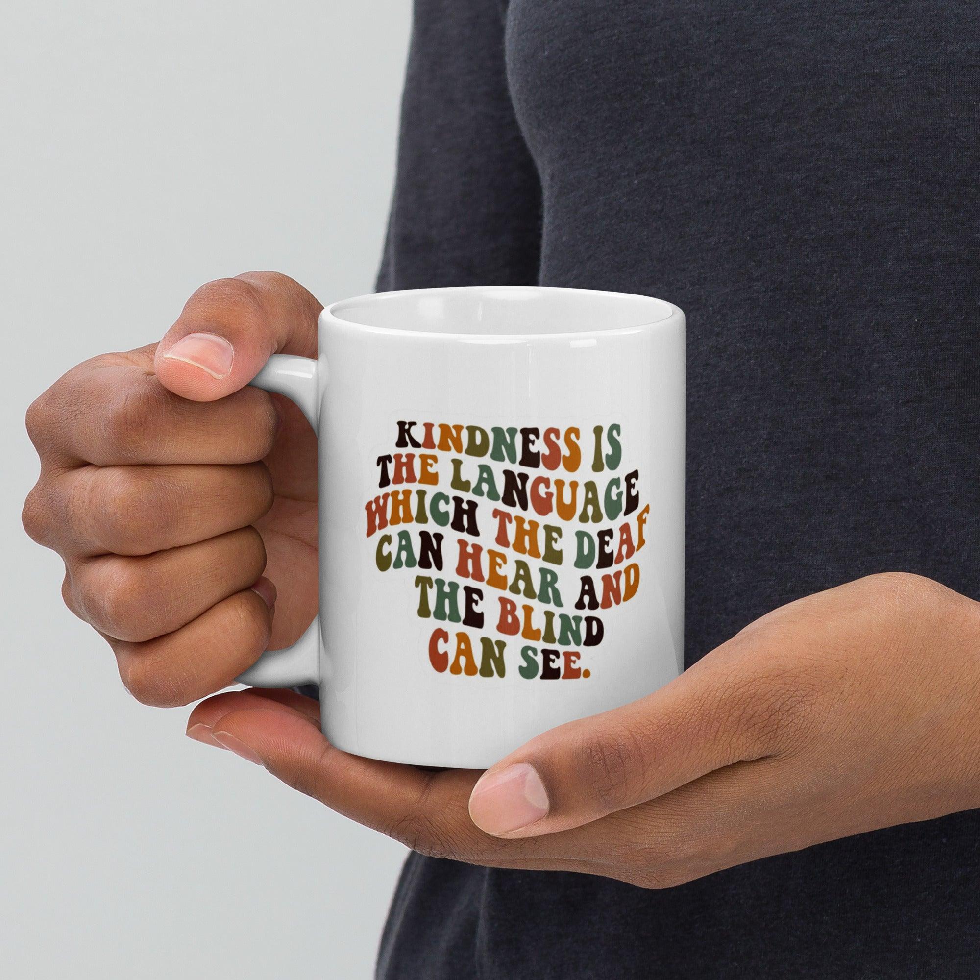 Kindness Quote Printed Mug - Inspire Cups
