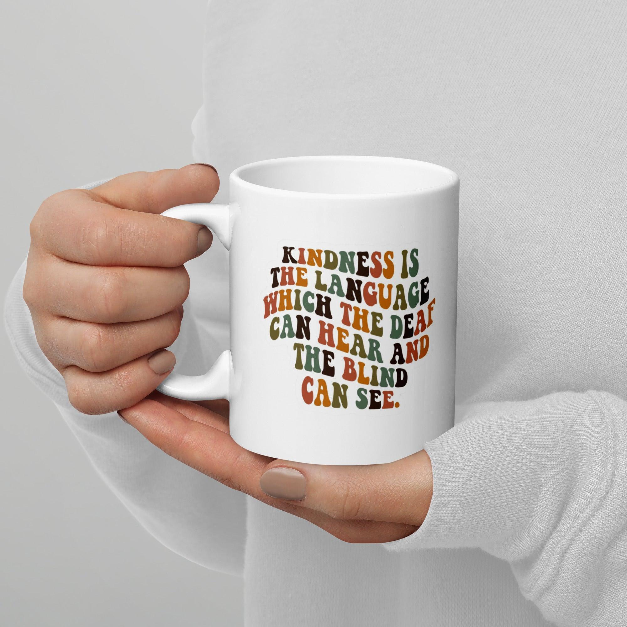 Kindness Quote Printed Mug - Inspire Cups
