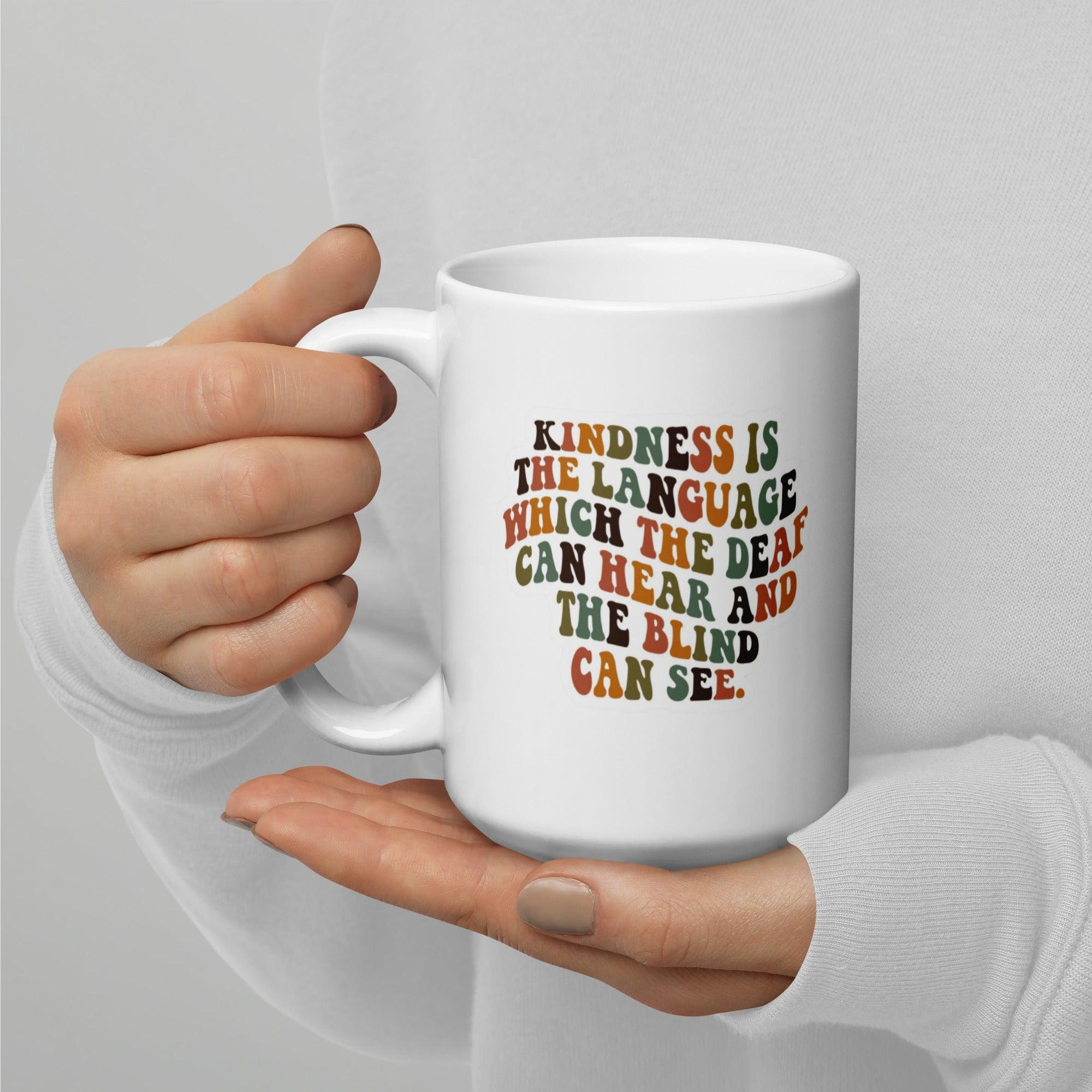 Kindness Quote Printed Mug - Inspire Cups