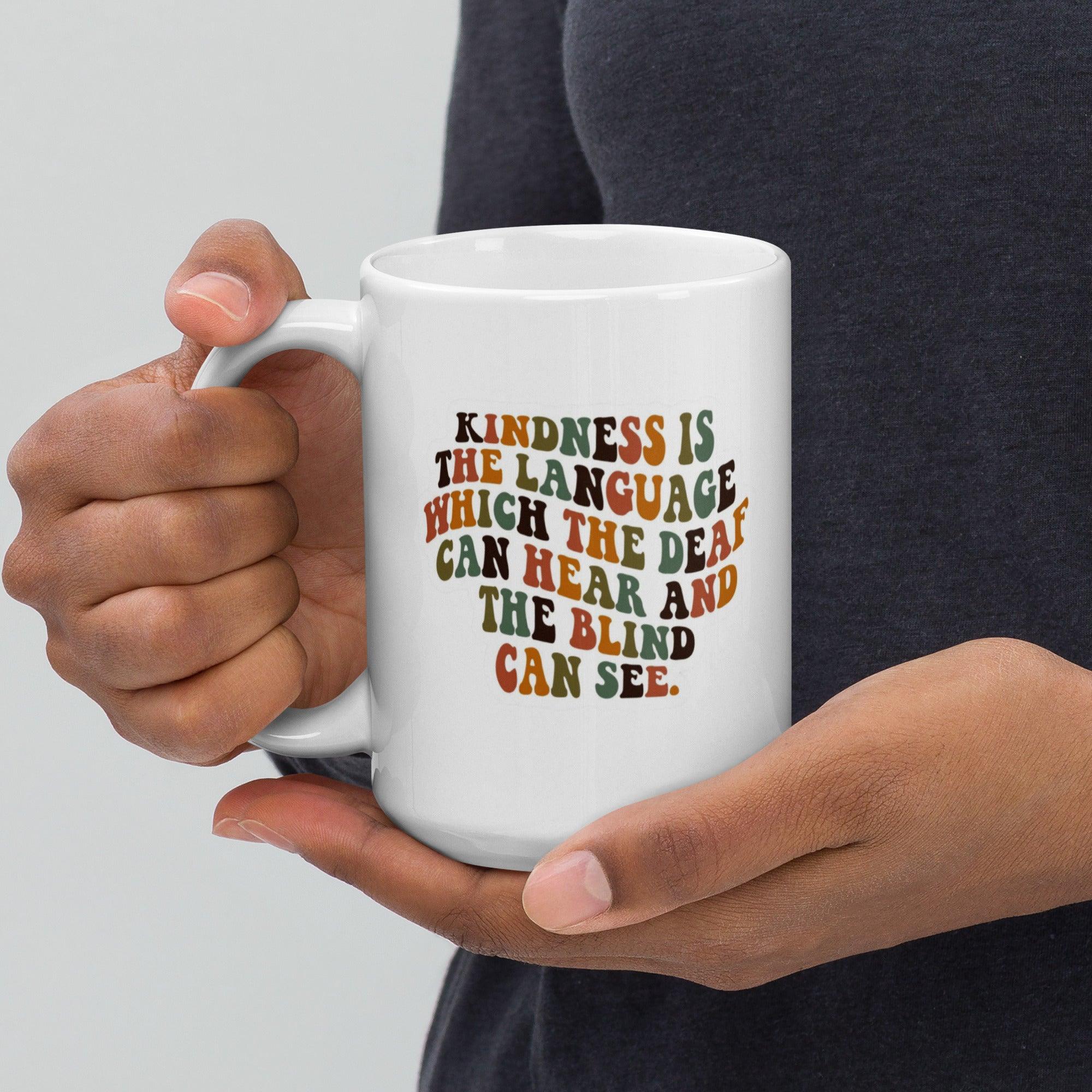 Kindness Quote Printed Mug - Inspire Cups