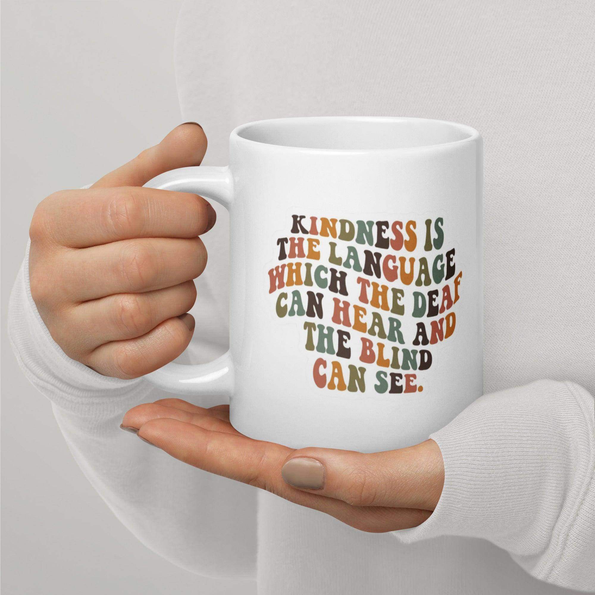 Kindness Quote Printed Mug - Inspire Cups