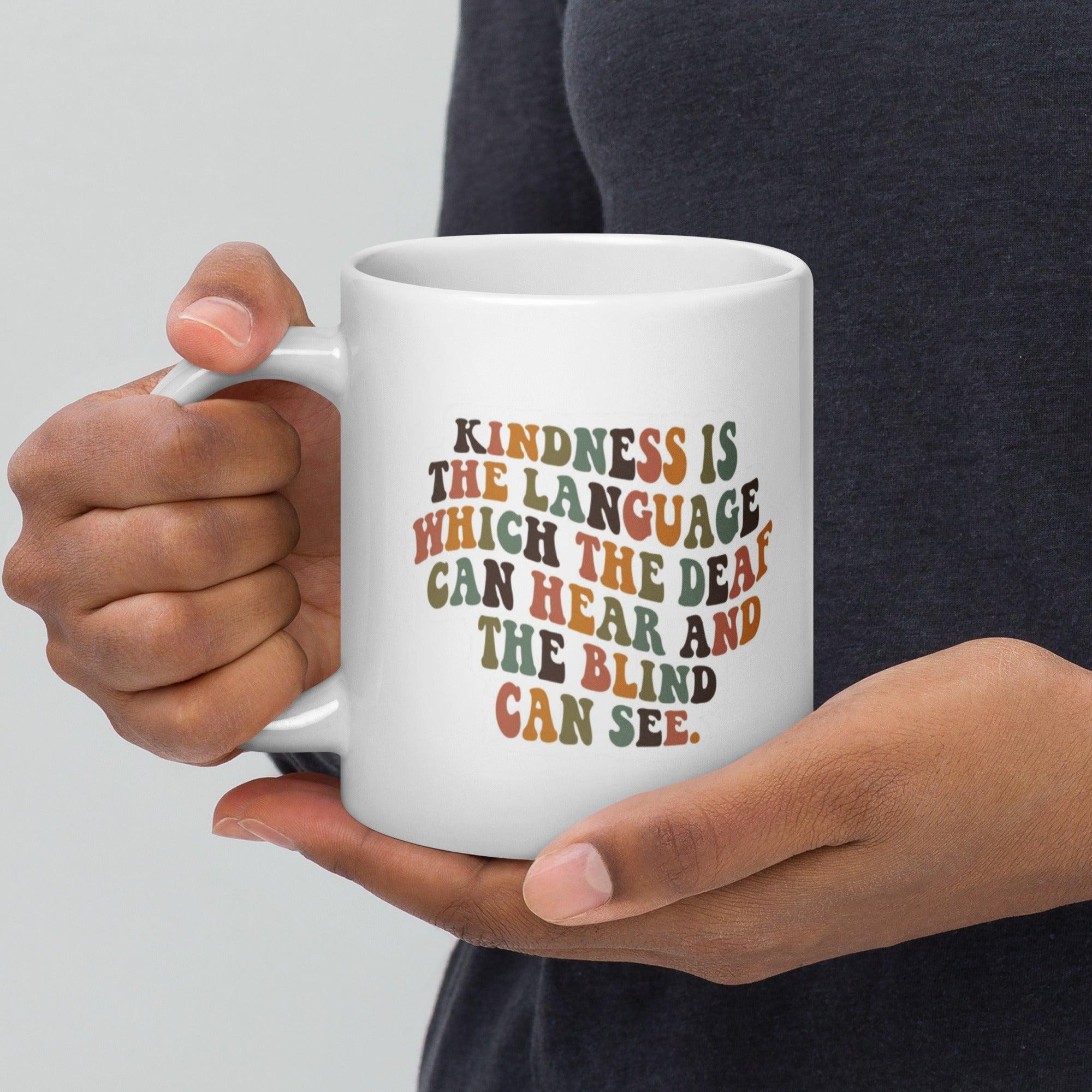 Kindness Quote Printed Mug - Inspire Cups