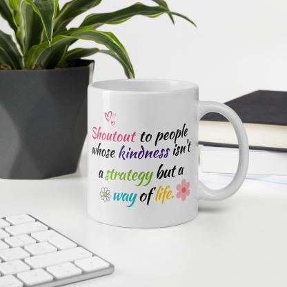 Kindness Lifestyle Ceramic Mug - Inspire Cups
