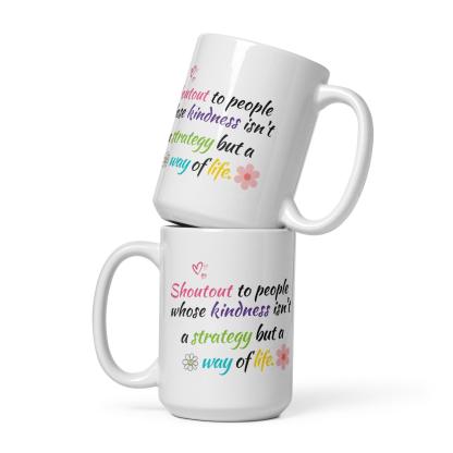 Kindness Lifestyle Ceramic Mug - Inspire Cups