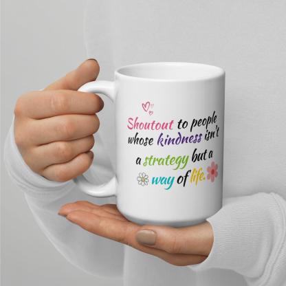 Kindness Lifestyle Ceramic Mug - Inspire Cups