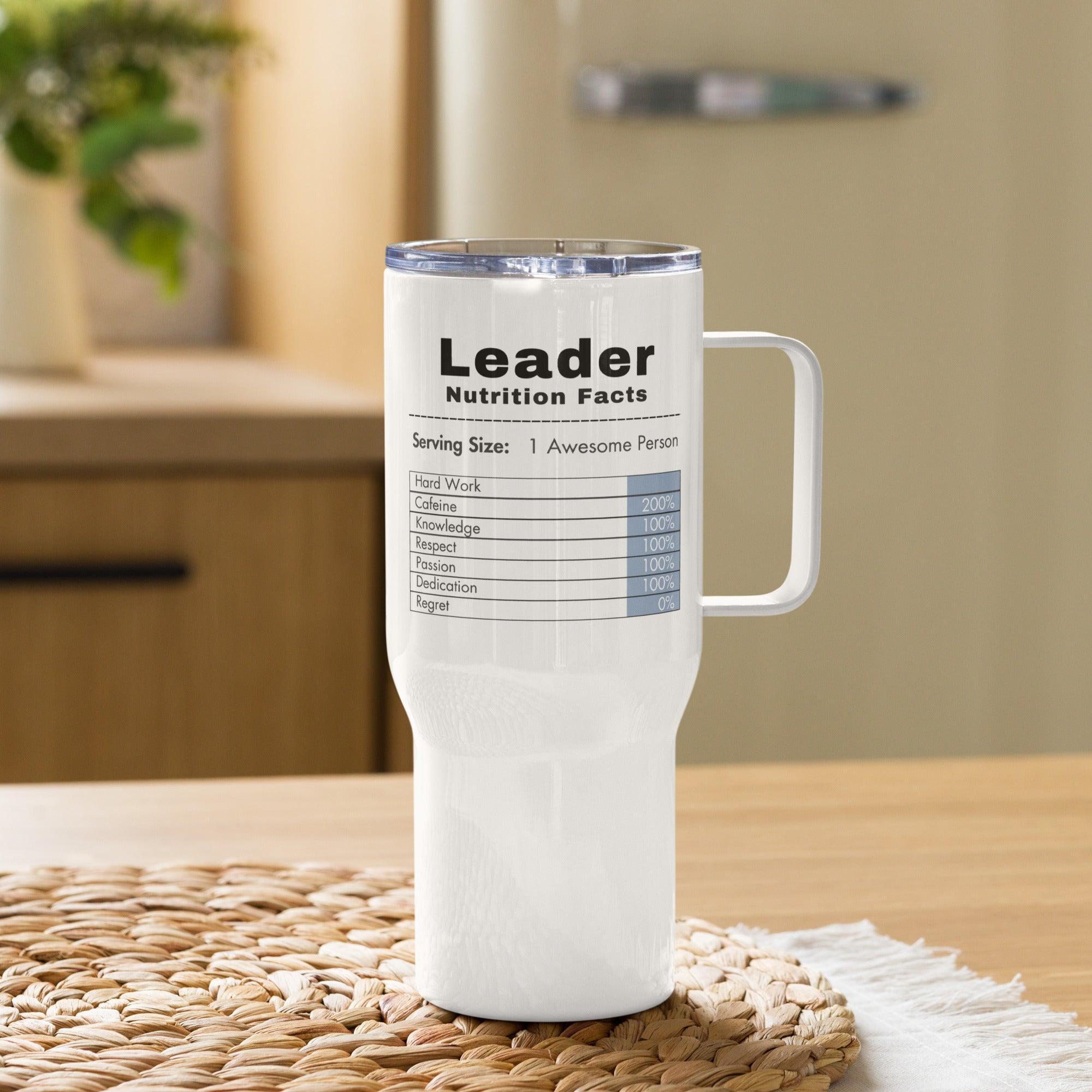 Leader Nutrition Facts Mug - Inspire Cups