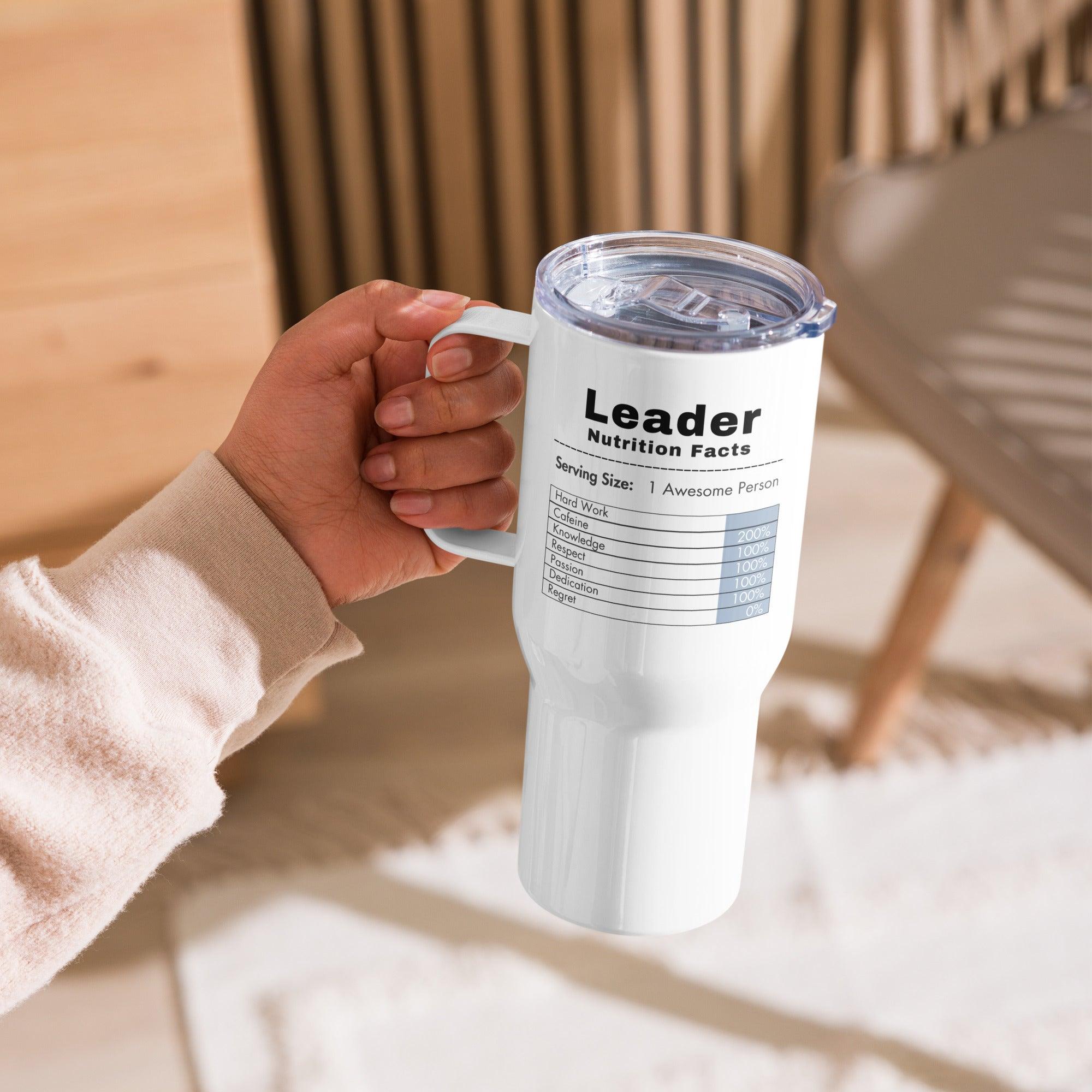 Leader Nutrition Facts Mug - Inspire Cups