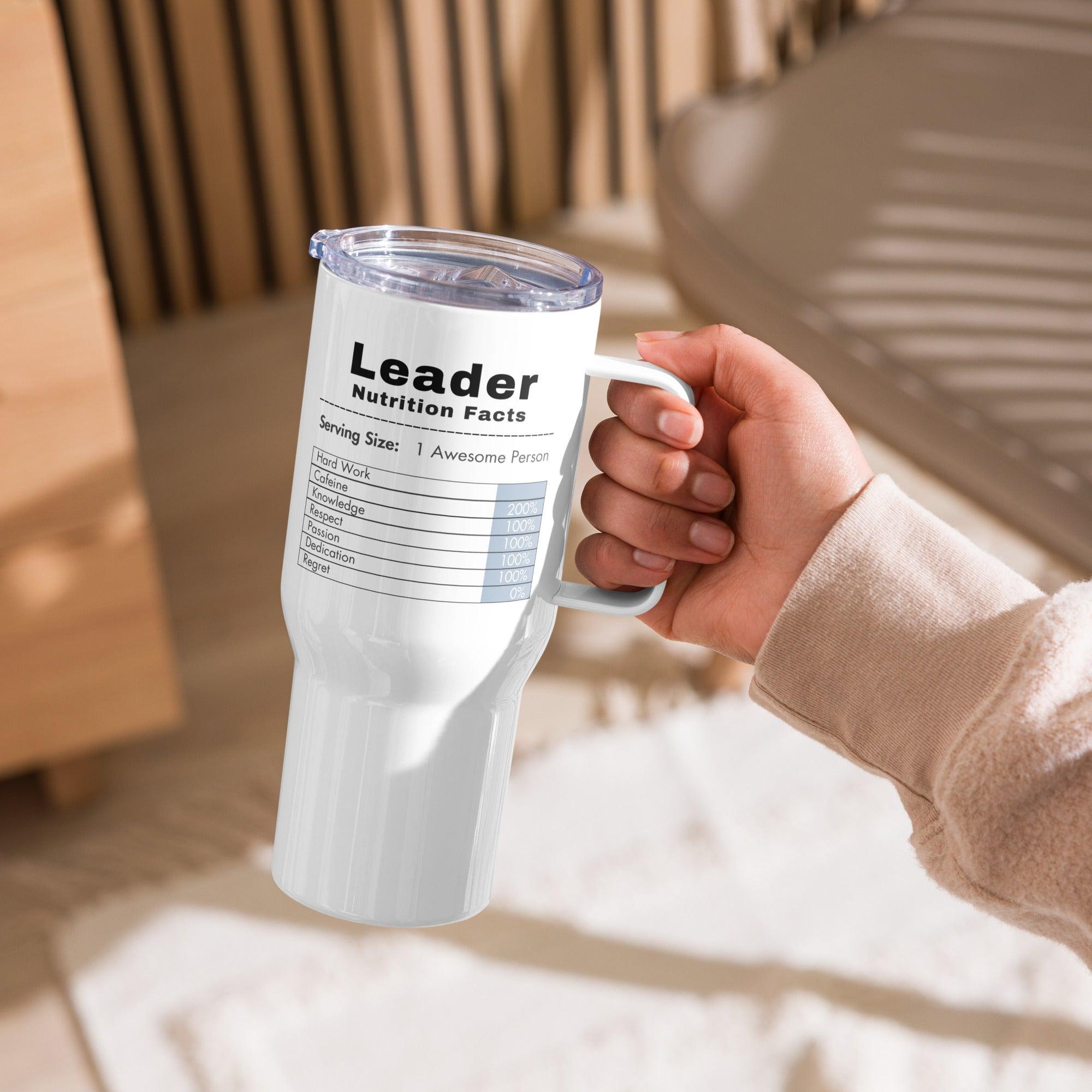 Leader Nutrition Facts Mug - Inspire Cups