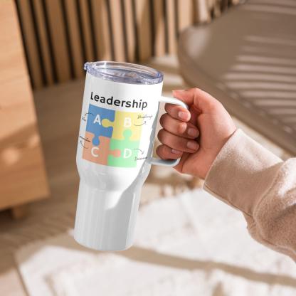 Leadership Abcd Printed Travel Mug For Purposeful Leaders - Inspire Cups