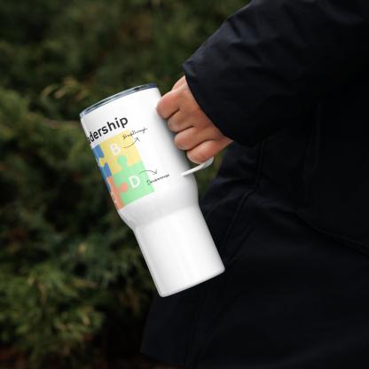 Leadership Abcd Printed Travel Mug For Purposeful Leaders - Inspire Cups