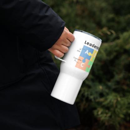 Leadership Abcd Printed Travel Mug For Purposeful Leaders - Inspire Cups