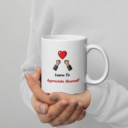 Self Value Message Mug - Inspire Cups