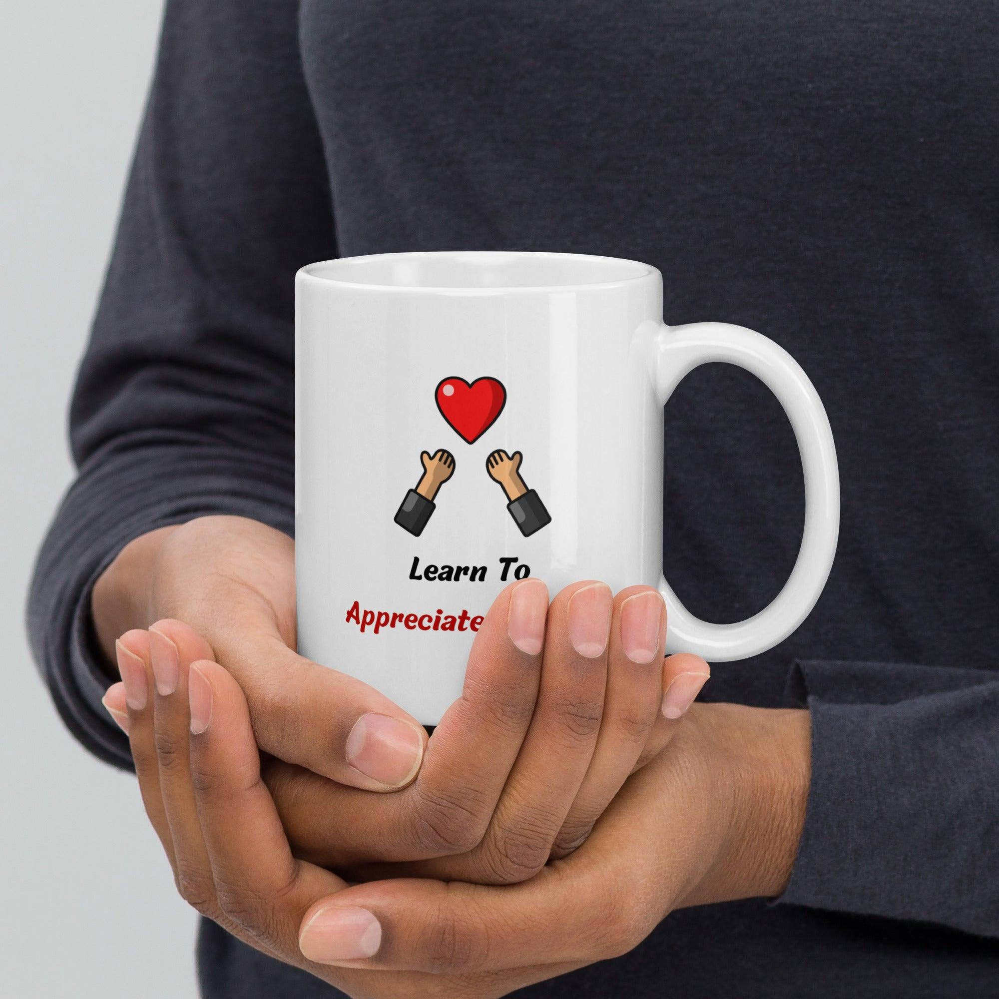 Self Value Message Mug - Inspire Cups