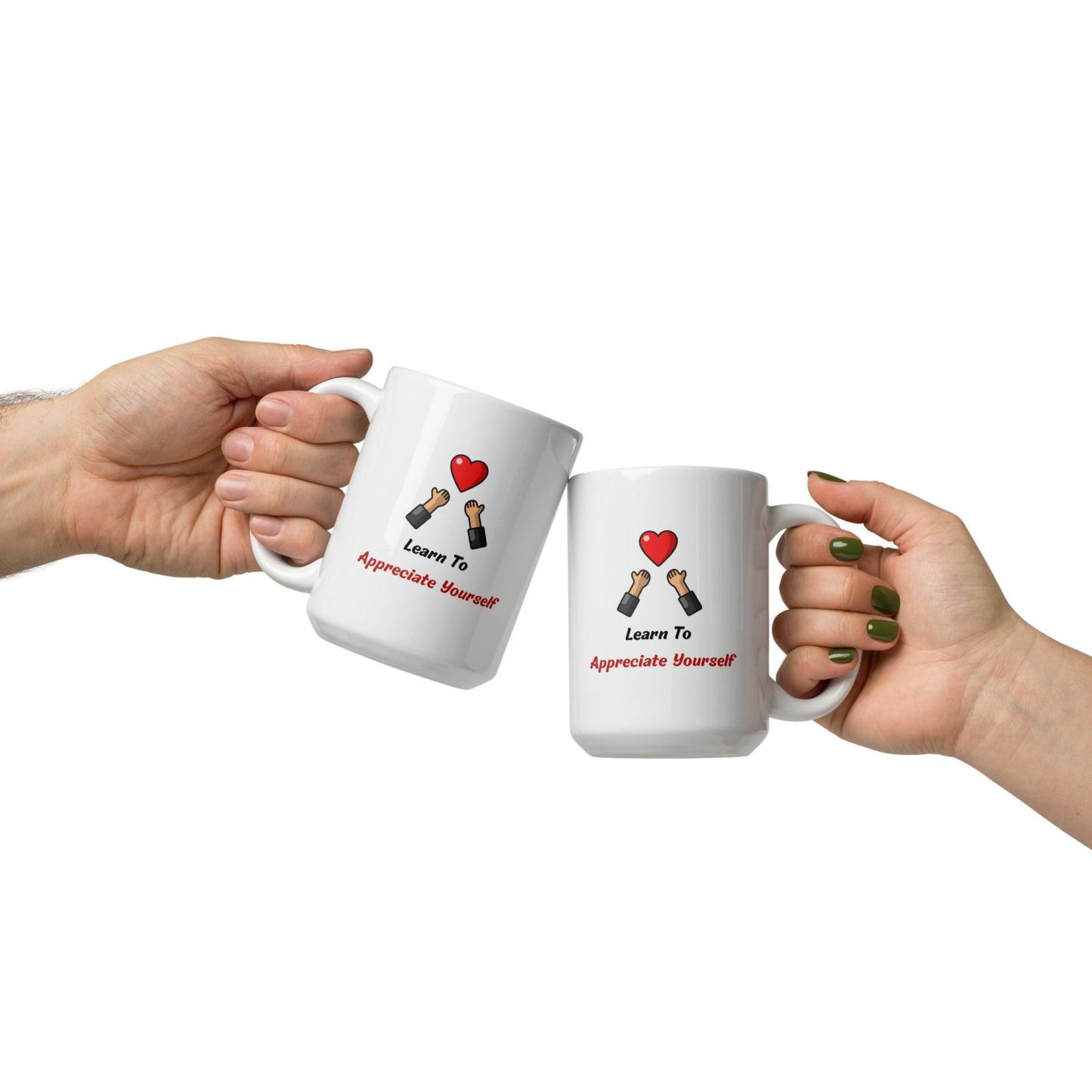 Self Value Message Mug - Inspire Cups