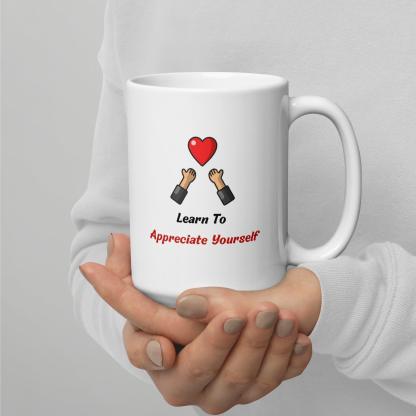 Self Value Message Mug - Inspire Cups