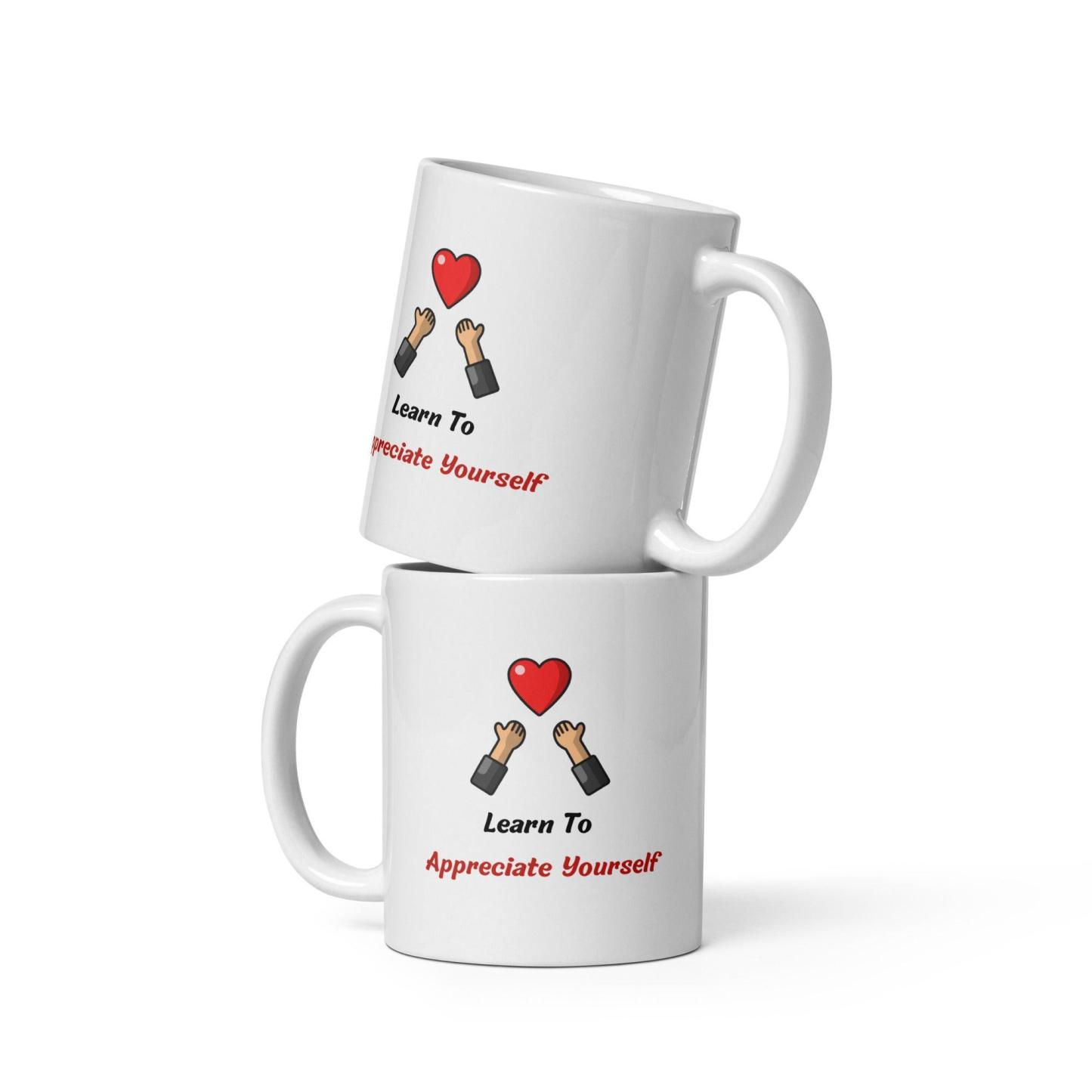 Self Value Message Mug - Inspire Cups