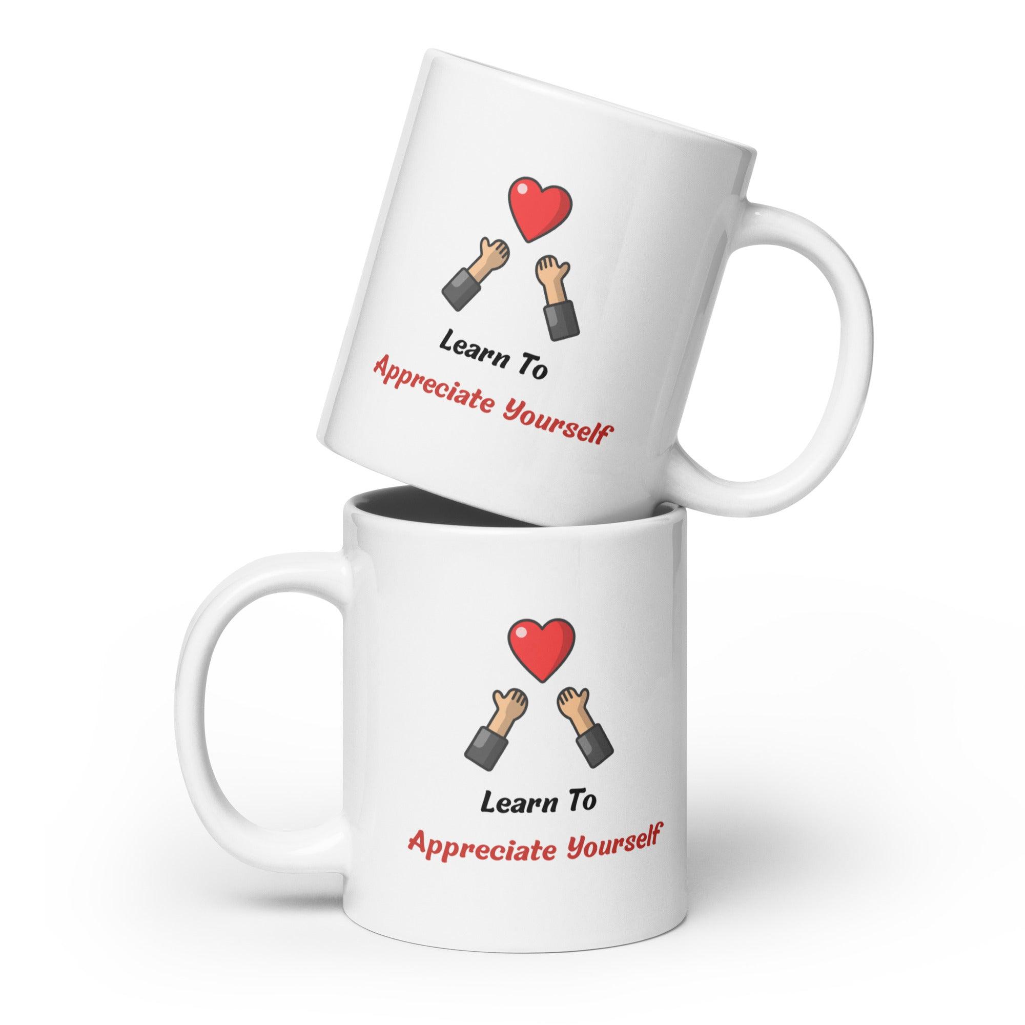 Self Value Message Mug - Inspire Cups