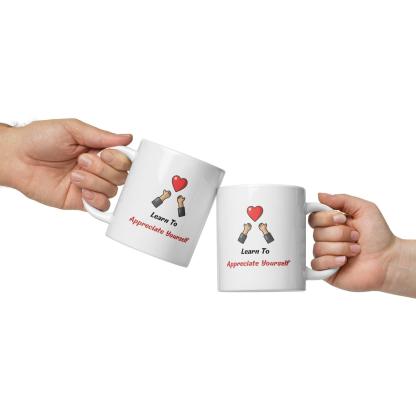 Self Value Message Mug - Inspire Cups