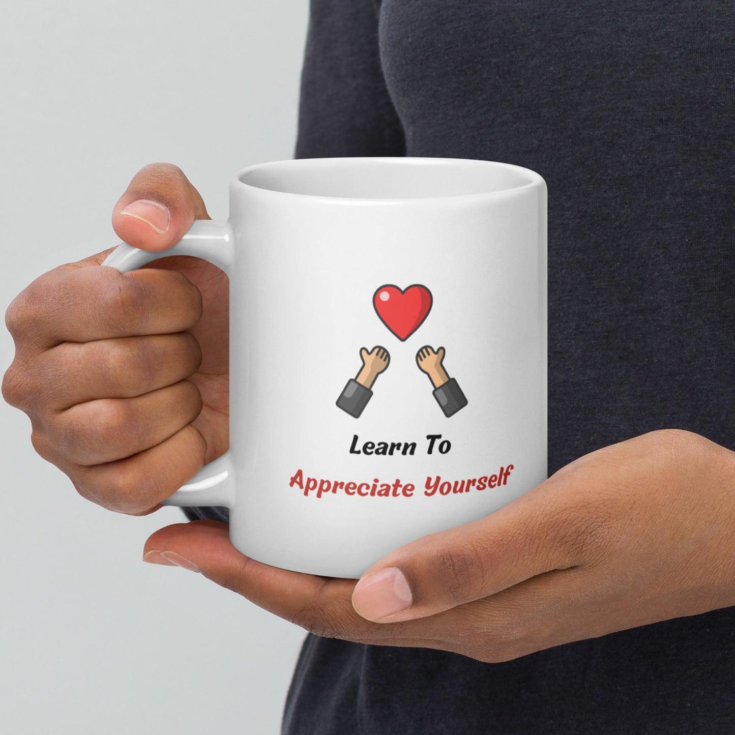 Self Value Message Mug - Inspire Cups