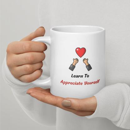 Self Value Message Mug - Inspire Cups