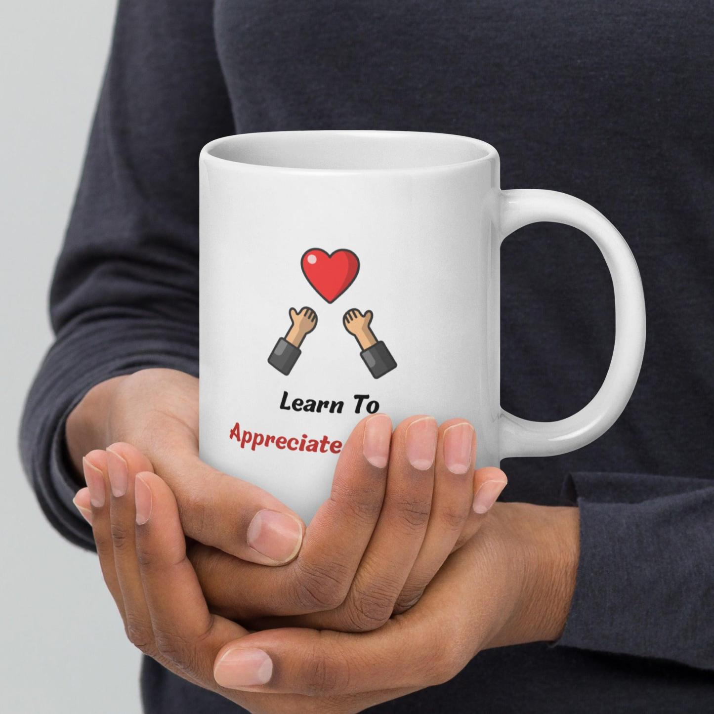 Self Value Message Mug - Inspire Cups