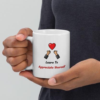 Self Value Message Mug - Inspire Cups