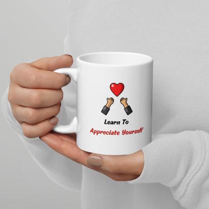 Self Value Message Mug - Inspire Cups